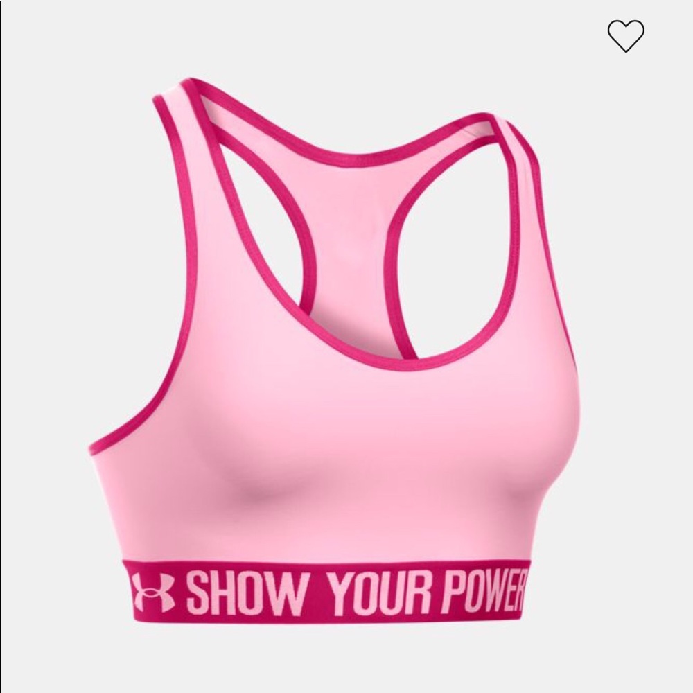 UA Power In Pink Women’s Sports Bra